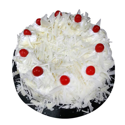 "White Forest Cake -1 kg - Click here to View more details about this Product